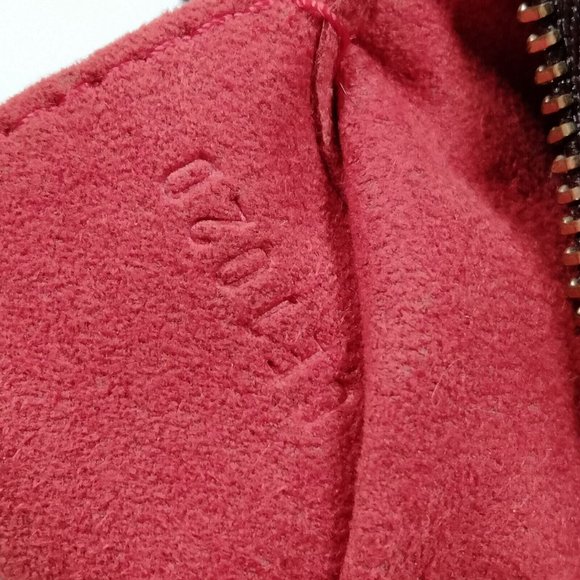 ❌❌❌SOLD❌❌❌Auth Louis Vuitton Tigre Damier Sauvage Pony Hair Pouchette Handbag - Picture 8 of 9